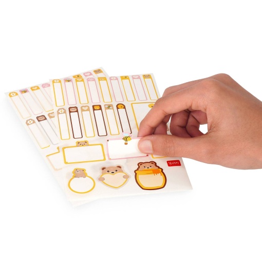 LEGAMI My Name Is... Teddy Bear school labels (66 units)