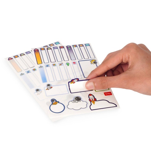 LEGAMI My Name Is... Space school labels (66 units)