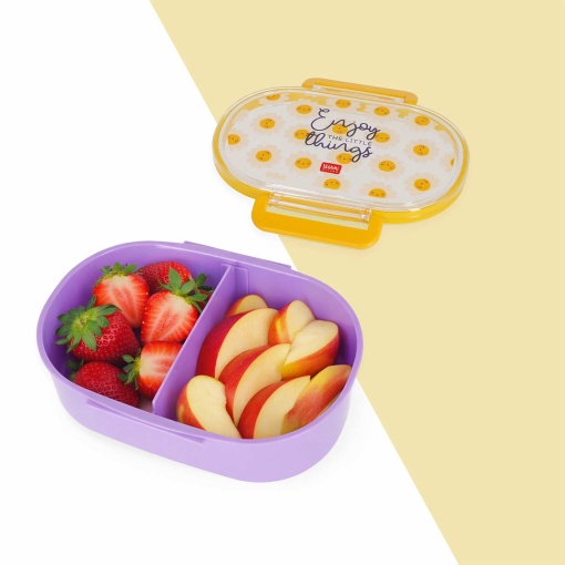 LEGAMI Snack & Go Daisy "Enjoy the Little Things" Snack Box