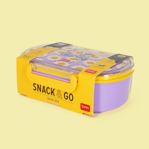 LEGAMI Snack & Go Daisy "Enjoy the Little Things" Snack Box