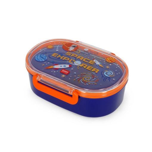 Caixa de lanche LEGAMI Snack & Go Space "Space Explorer"