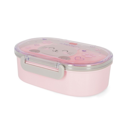 Caixa de lanche LEGAMI Snack & Go Kitty "Meow"