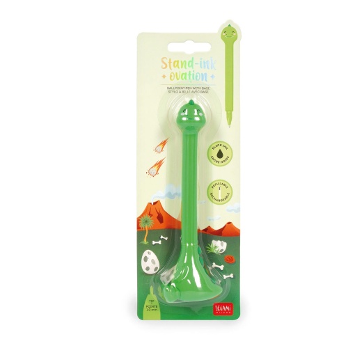 Legami Ovation Dino Stand-Ink Gel Pen
