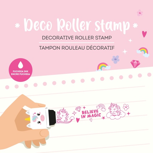 Decorative roll stamp LEGAMI Unicorn