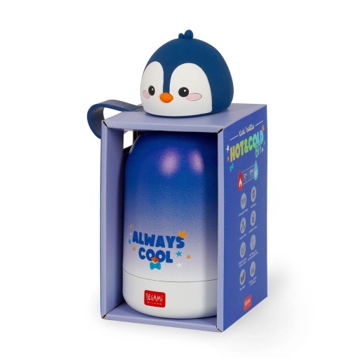 Garrafa térmica LEGAMI Hot&Cold BFF 310ml Penguin "Always Cool"