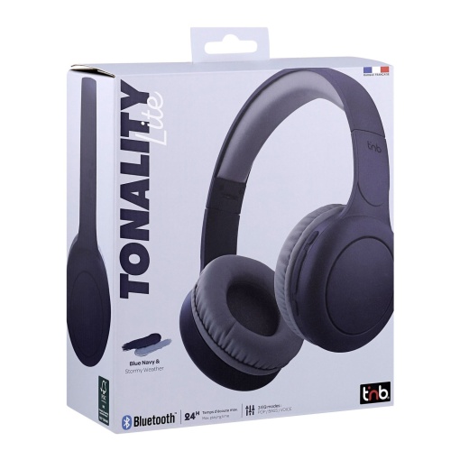 Auriculares Bluetooth TNB Tonality, azul/gris