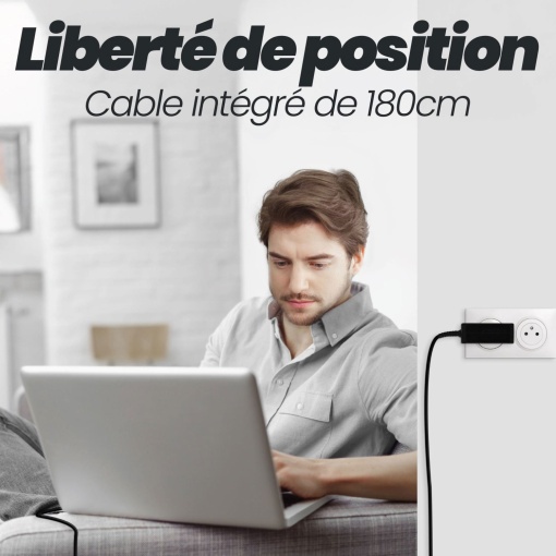 TNB 65W Universal USB-C Charger for Smartphones/Laptops
