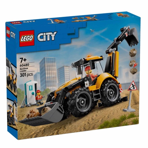 LEGO City retroescavadora amarela 60480