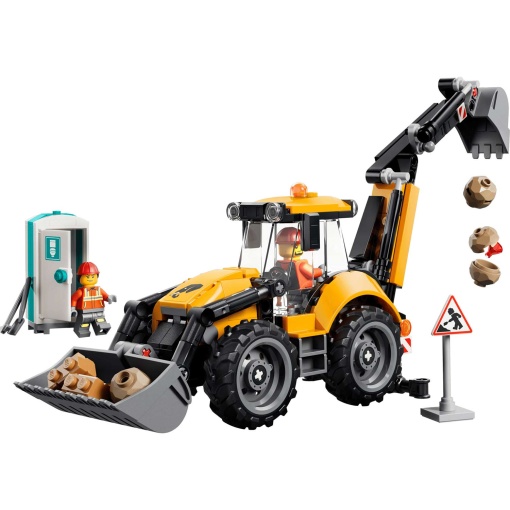 LEGO City retroescavadora amarela 60480