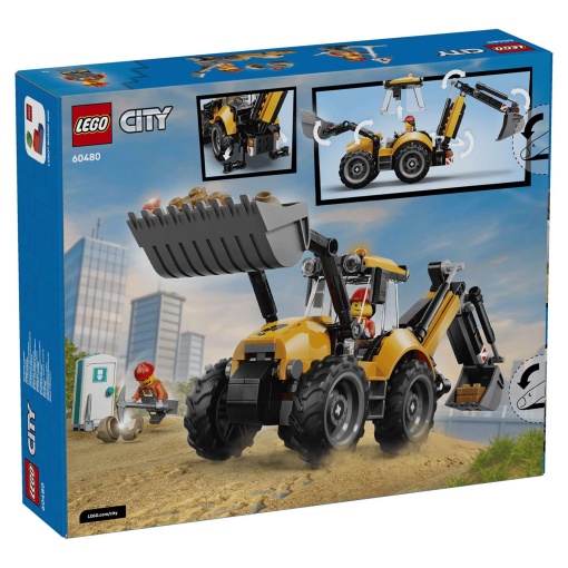 LEGO City retroescavadora amarela 60480