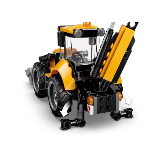 LEGO City retroescavadora amarela 60480