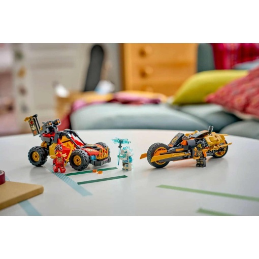LEGO Ninjago veículos combinados do Kai e do Cole 71864