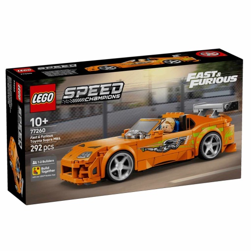 LEGO Speed Champions Velocidade Furiosa - Toyota Supra MK4 77260