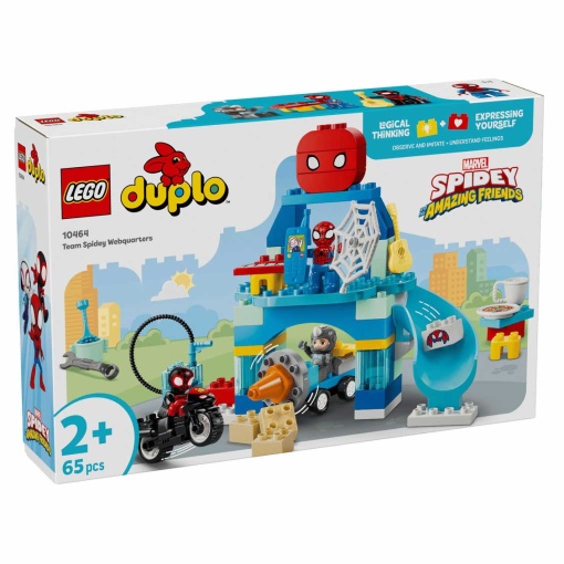 LEGO DUPLO base aranha da equipa Spidey 10464