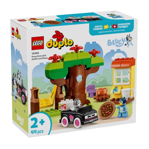 LEGO DUPLO meninas da pizza com a Muffin e a Bluey 10469
