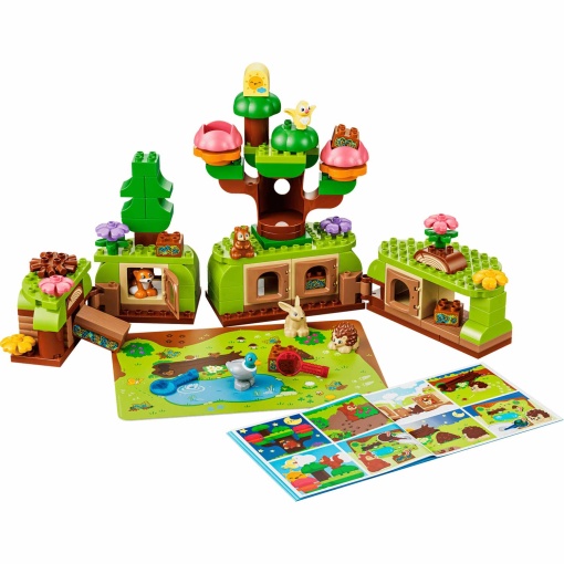 LEGO DUPLO floresta de descobertas com animais selvagens 10480