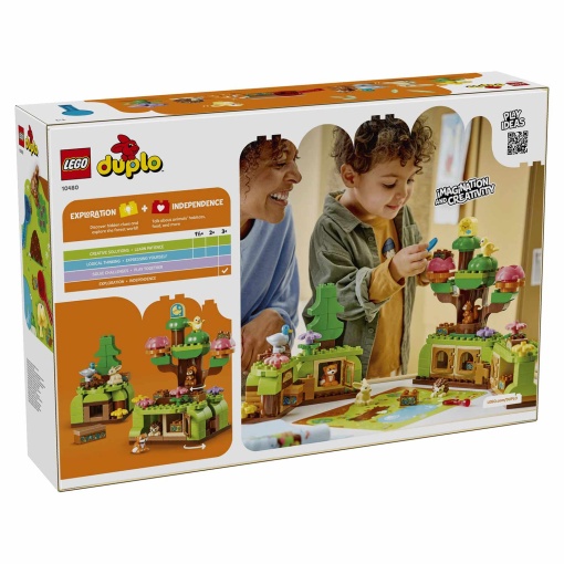 LEGO DUPLO floresta de descobertas com animais selvagens 10480