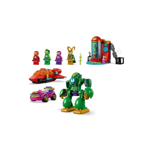 LEGO Marvel Loki contra equipa Iron Man 11211