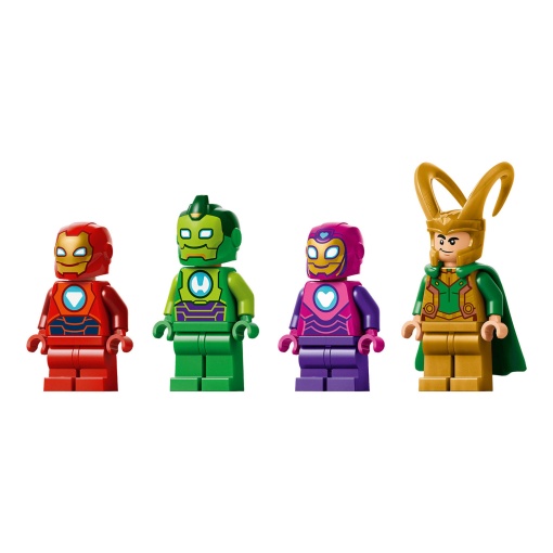 LEGO Marvel Loki contra equipa Iron Man 11211