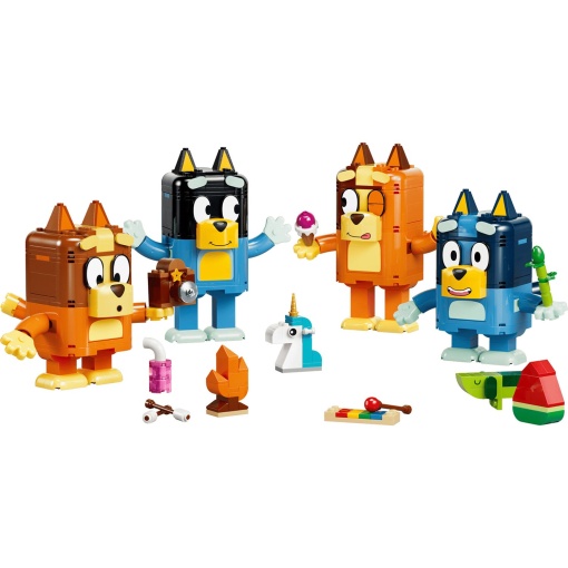LEGO Bluey família da Bluey construída com peças 11217