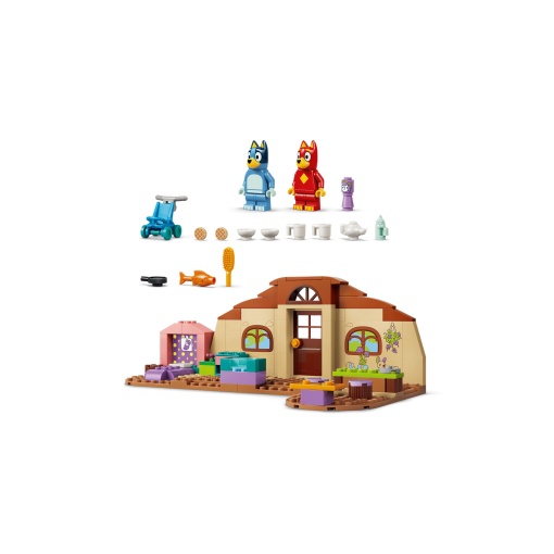 LEGO Bluey escola com o Rusty e a Bluey 11221