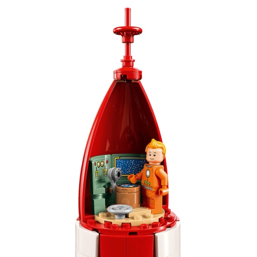 LEGO Ideas foguetão lunar de Tintim 21367