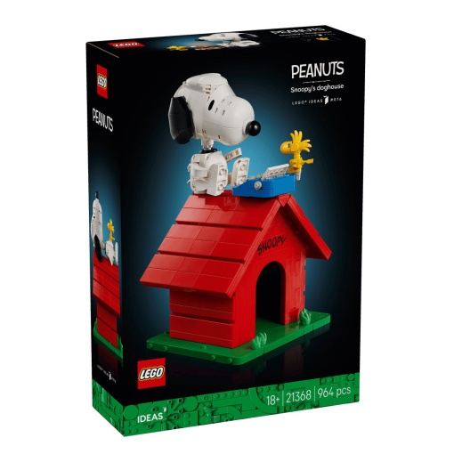 LEGO Ideas Peanuts: casota do Snoopy 21368