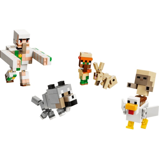 LEGO Minecraft ataque no deserto do joquei da galinha 21592