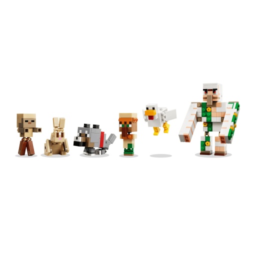 LEGO Minecraft ataque no deserto do joquei da galinha 21592