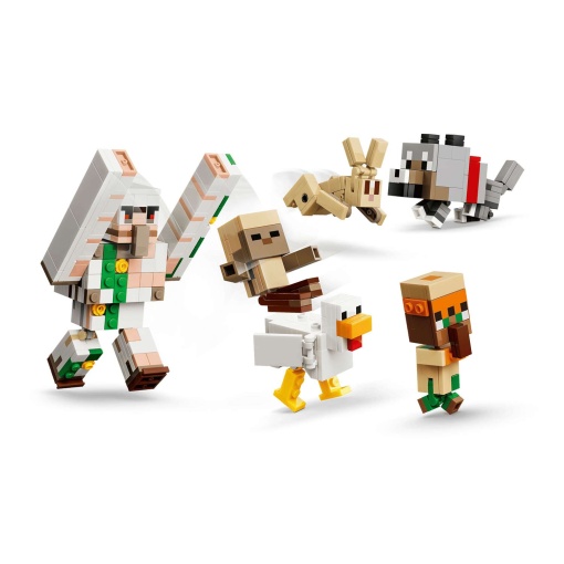 LEGO Minecraft ataque no deserto do joquei da galinha 21592