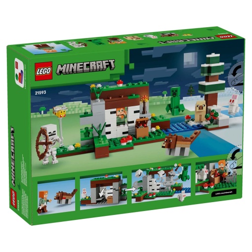 LEGO Minecraft aventura na primeira noite 21593