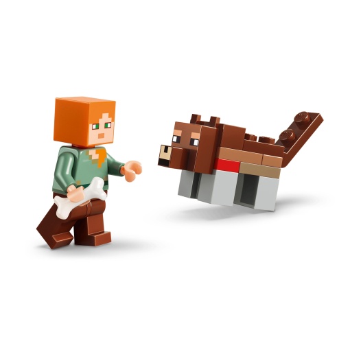 LEGO Minecraft aventura na primeira noite 21593