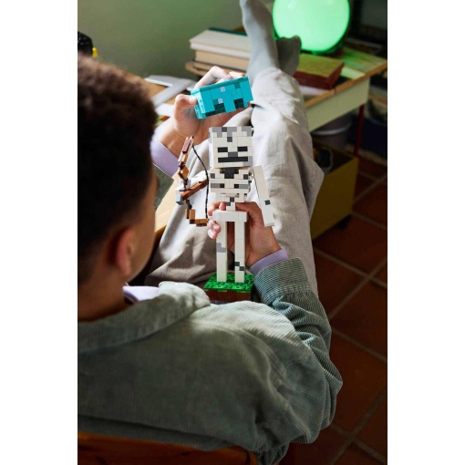 LEGO Minecraft o esqueleto 21594