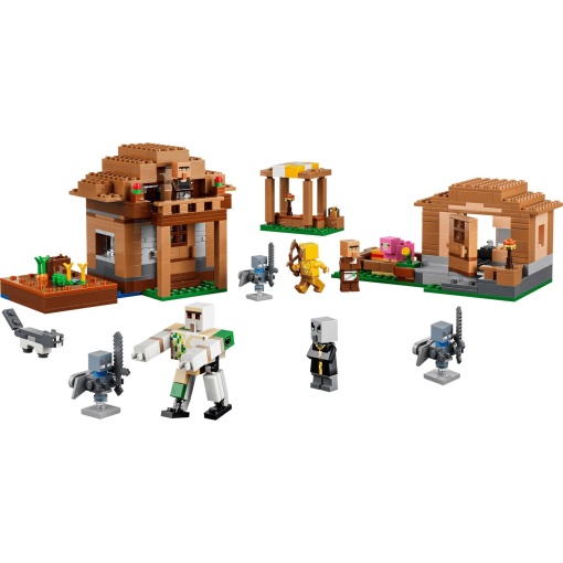 LEGO Minecraft ataque à aldeia do evocador 21596