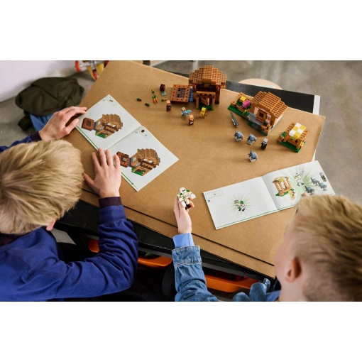LEGO Minecraft ataque à aldeia do evocador 21596
