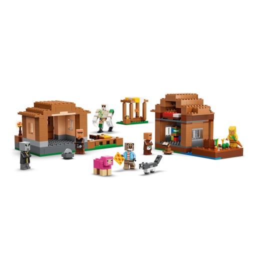 LEGO Minecraft ataque à aldeia do evocador 21596