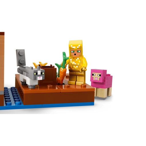 LEGO Minecraft ataque à aldeia do evocador 21596