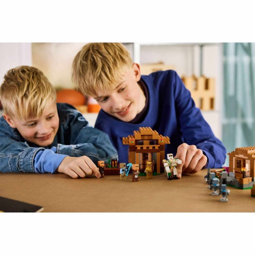 LEGO Minecraft ataque à aldeia do evocador 21596