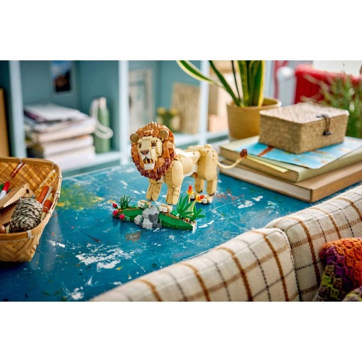 LEGO Creator 3-in-1 animais selvagens: leão majestoso 31386
