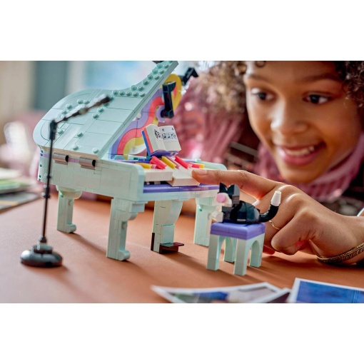 LEGO Creator 3-in-1 piano de decoração musical com gato 31392