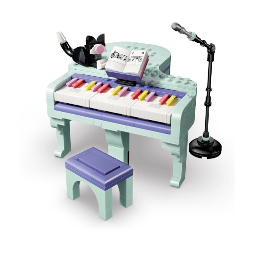 LEGO Creator 3-in-1 piano de decoração musical com gato 31392