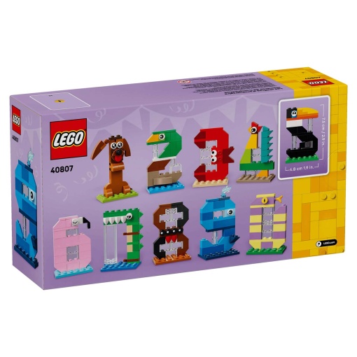 LEGO números de aniversário 40807