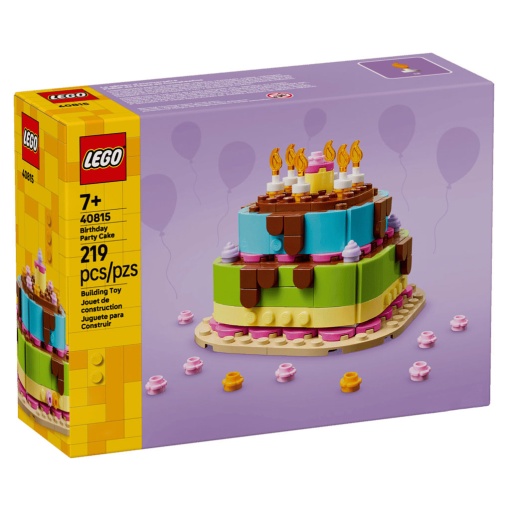 LEGO bolo de festa de aniversário 40815