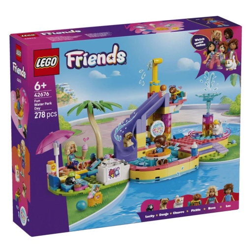 LEGO Friends dia divertido no parque aquático 42676