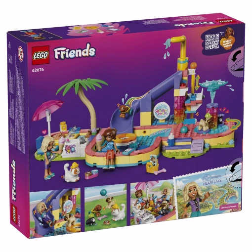 LEGO Friends dia divertido no parque aquático 42676