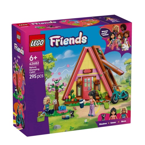 LEGO Friends cabana de glamping na natureza 42682