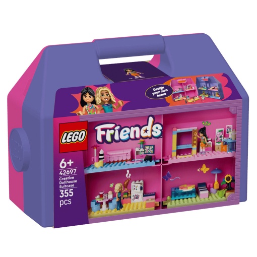 LEGO Friends mala com casa de bonecas criativa 42697