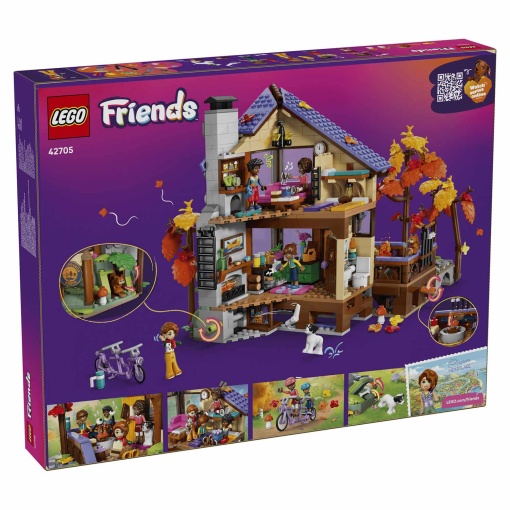 LEGO Friends cabana de outono aconchegante na floresta 42705