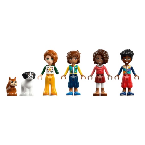 LEGO Friends cabana de outono aconchegante na floresta 42705