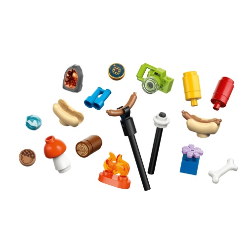 LEGO Friends cabana de outono aconchegante na floresta 42705